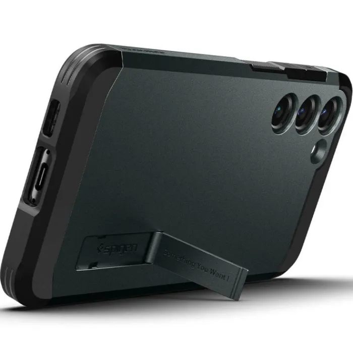 Spigen Samsung|Galaxy S23 Plus-Etui Tough Armor Galaxy S23+ Plus Abyss Green Case