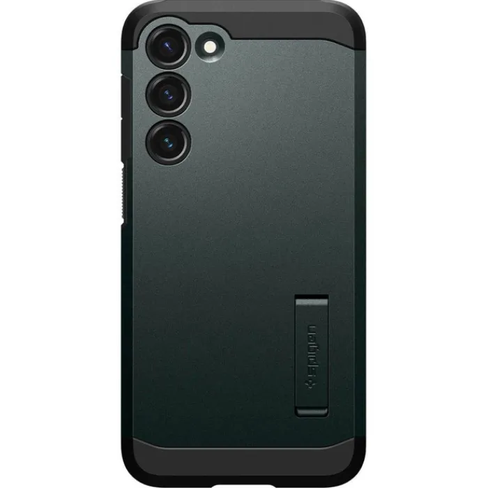 Spigen Samsung|Galaxy S23 Plus-Etui Tough Armor Galaxy S23+ Plus Abyss Green Case