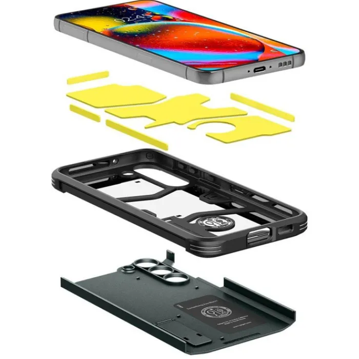Spigen Samsung|Galaxy S23 Plus-Etui Tough Armor Galaxy S23+ Plus Abyss Green Case