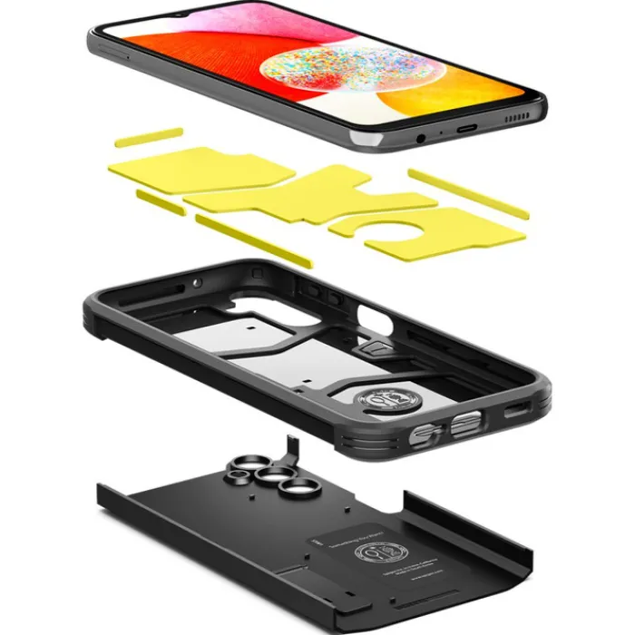 Spigen Galaxy A14 Lte|Samsung-Etui Tough Armor Galaxy A14 4G / Lte Black