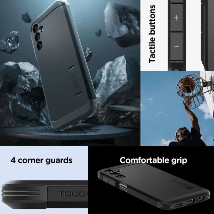 Spigen Galaxy A14 Lte|Samsung-Etui Tough Armor Galaxy A14 4G / Lte Black