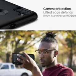 Spigen Samsung|Galaxy A11-Etui Tough Armor Galaxy A11 Metal Slate Szare Case