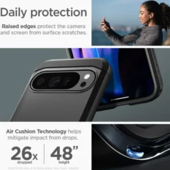 Spigen Google|Pixel 9 Pro Xl-Etui TOUGH ARMOR GOOGLE PIXEL 9 PRO XL BLACK