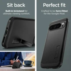 Spigen Google|Pixel 9 Pro Xl-Etui TOUGH ARMOR GOOGLE PIXEL 9 PRO XL BLACK