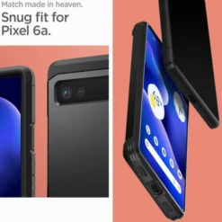 Spigen Pixel 6A|Google-Etui Tough Armor Google Pixel 6a ETUI BLACK