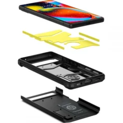 Spigen Pixel 6A|Google-Etui Tough Armor Google Pixel 6a ETUI BLACK