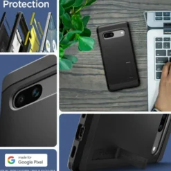 Spigen Google|Pixel 7A-Etui Tough Armor Google Pixel 7A Black Case
