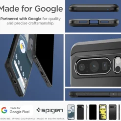 Spigen Google|Pixel 8 Pro-Etui Tough Armor Google Pixel 8 Pro Black Case