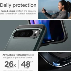 Spigen Google|Pixel 9 Pro Xl-Etui TOUGH ARMOR GOOGLE PIXEL 9 PRO XL ABYSS GREEN