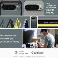 Spigen Google|Pixel 9 Pro Xl-Etui TOUGH ARMOR GOOGLE PIXEL 9 PRO XL ABYSS GREEN