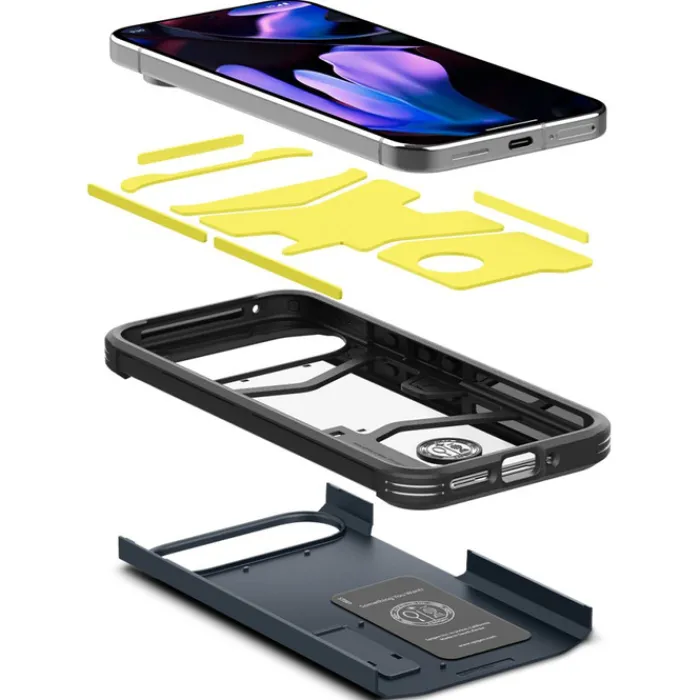 Spigen Google|Pixel 9 Pro Xl-Etui TOUGH ARMOR GOOGLE PIXEL 9 PRO XL METAL SLATE