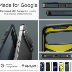 Spigen Google|Pixel 9 Pro Xl-Etui TOUGH ARMOR GOOGLE PIXEL 9 PRO XL METAL SLATE