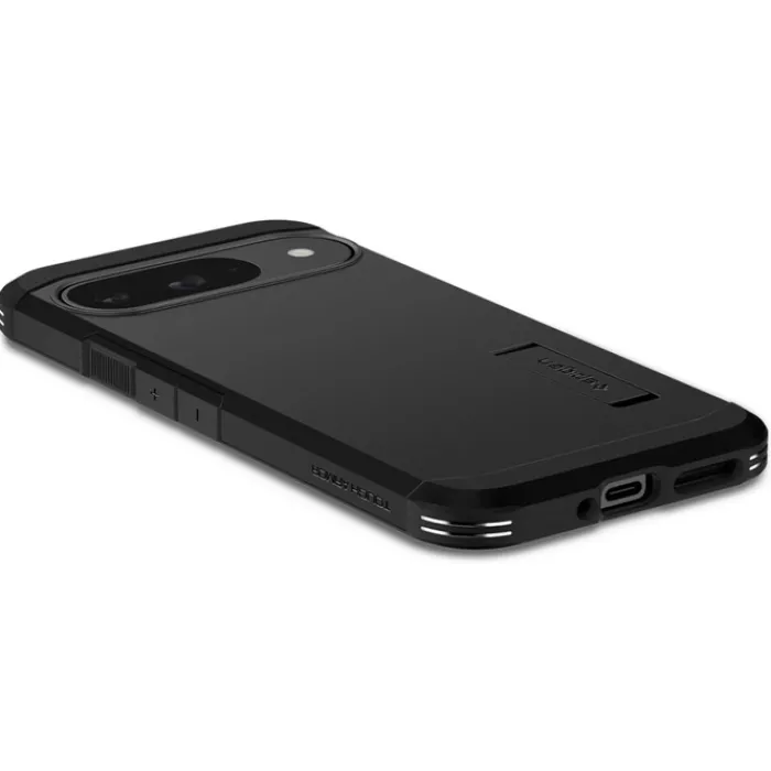 Spigen Pixel 9|Pixel 9 Pro-Etui TOUGH ARMOR GOOGLE PIXEL 9 / 9 PRO BLACK