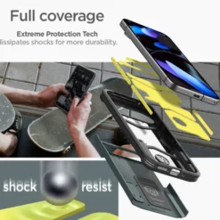 Spigen Pixel 9|Pixel 9 Pro-Etui TOUGH ARMOR GOOGLE PIXEL 9 / 9 PRO ABYSS GREEN