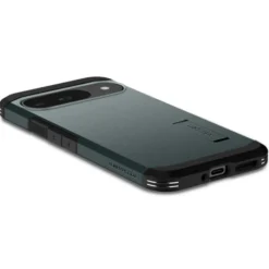 Spigen Pixel 9|Pixel 9 Pro-Etui TOUGH ARMOR GOOGLE PIXEL 9 / 9 PRO ABYSS GREEN