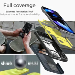 Spigen Pixel 9|Pixel 9 Pro-Etui TOUGH ARMOR GOOGLE PIXEL 9 / 9 PRO METAL SLATE