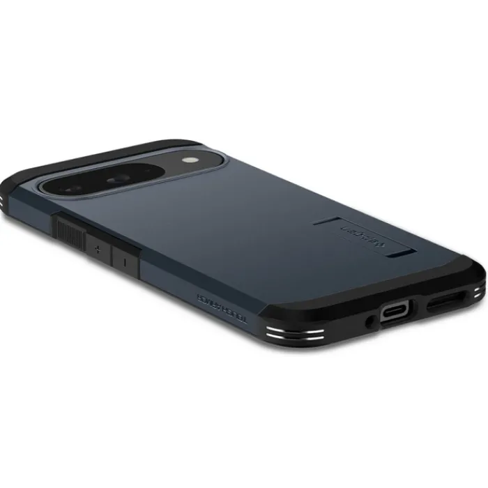 Spigen Pixel 9|Pixel 9 Pro-Etui TOUGH ARMOR GOOGLE PIXEL 9 / 9 PRO METAL SLATE