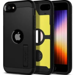 Spigen Iphone Se 2020|Iphone 7-Etui Tough Armor iPhone SE 2022 2020 Black Czarne Case
