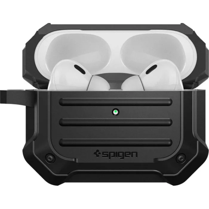 Spigen Airpods Pro|Etui Airpods-Etui Tough Armor Mag Magsafe Apple Airpods Pro 1 / 2 Black Case