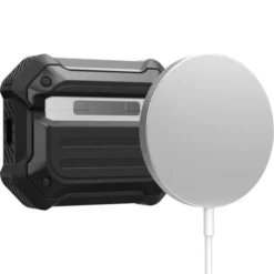 Spigen Airpods Pro|Etui Airpods-Etui Tough Armor Mag Magsafe Apple Airpods Pro 1 / 2 Black Case