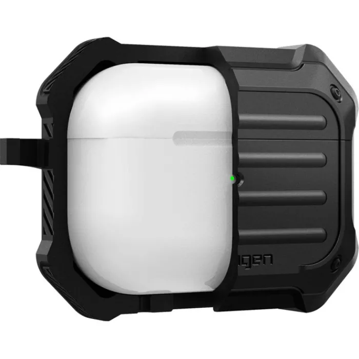 Spigen Airpods Pro|Etui Airpods-Etui Tough Armor Mag Magsafe Apple Airpods Pro 1 / 2 Black Case
