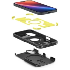 Spigen Iphone 16 Plus|Iphone 16 Plus-Etui TOUGH ARMOR MAG MAGSAFE IPHONE 16 PLUS BLACK