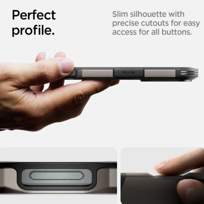 Spigen Apple|Magsafe-ETUI TOUGH ARMOR MAG MAGSAFE IPHONE 16 PRO GUNMETAL