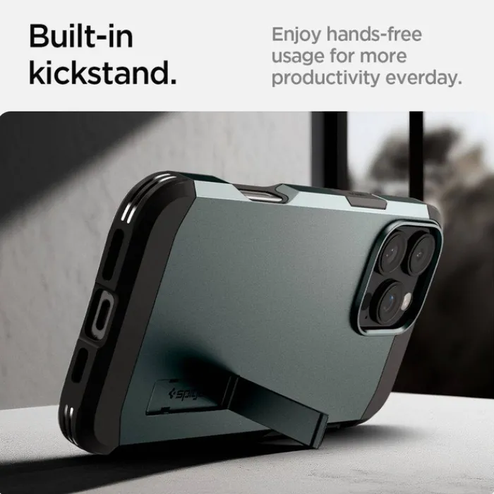 Spigen Apple|Magsafe-ETUI TOUGH ARMOR MAG MAGSAFE IPHONE 16 PRO ABYSS GREEN