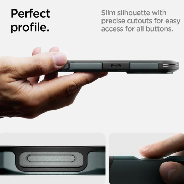 Spigen Apple|Magsafe-ETUI TOUGH ARMOR MAG MAGSAFE IPHONE 16 PRO ABYSS GREEN