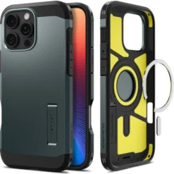 Spigen Apple|Magsafe-ETUI TOUGH ARMOR MAG MAGSAFE IPHONE 16 PRO ABYSS GREEN
