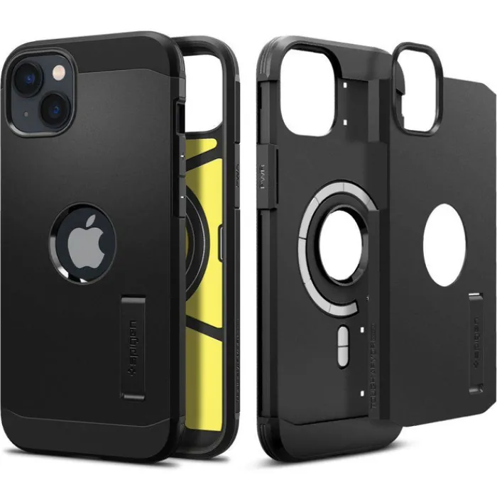 Spigen Iphone 14|Apple-Etui Tough Armor Mag Magsafe iPhone 14 Black Czarny case
