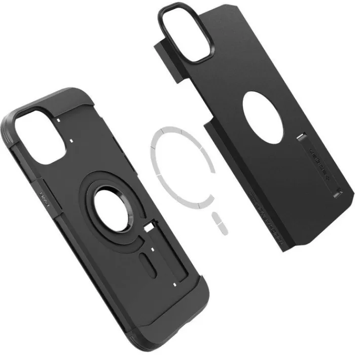 Spigen Iphone 14|Apple-Etui Tough Armor Mag Magsafe iPhone 14 Black Czarny case