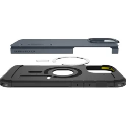 Spigen Apple|Magsafe-ETUI TOUGH ARMOR MAG MAGSAFE IPHONE 16 PRO METAL SLATE