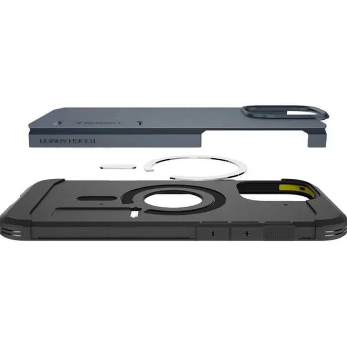 Spigen Apple|Magsafe-ETUI TOUGH ARMOR MAG MAGSAFE IPHONE 16 PRO METAL SLATE