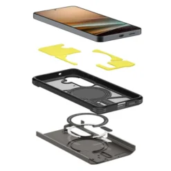 Spigen Samsung|Galaxy S26 Plus-ETUI TOUGH ARMOR MAG SAMSUNG GALAXY S26+ PLUS MAGSAFE GUNMETAL
