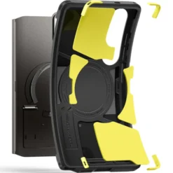 Spigen Samsung|Galaxy S25 Ultra-ETUI TOUGH ARMOR MAGSAFE SAMSUNG GALAXY S25 ULTRA GUNMETAL