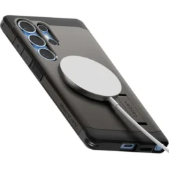 Spigen Samsung|Galaxy S25 Ultra-ETUI TOUGH ARMOR MAGSAFE SAMSUNG GALAXY S25 ULTRA GUNMETAL