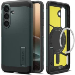 Spigen Samsung|Galaxy S26-ETUI TOUGH ARMOR MAG SAMSUNG GALAXY S26 MAGSAFE ABYSS GREEN