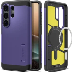Spigen Samsung|Galaxy S26 Ultra-ETUI TOUGH ARMOR MAG SAMSUNG GALAXY S26 ULTRA MAGSAFE ASH VIOLET