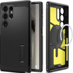 Spigen Samsung|Galaxy S24 Ultra-Etui Tough Armor Magsafe Samsung Galaxy S24 Ultra Black Case