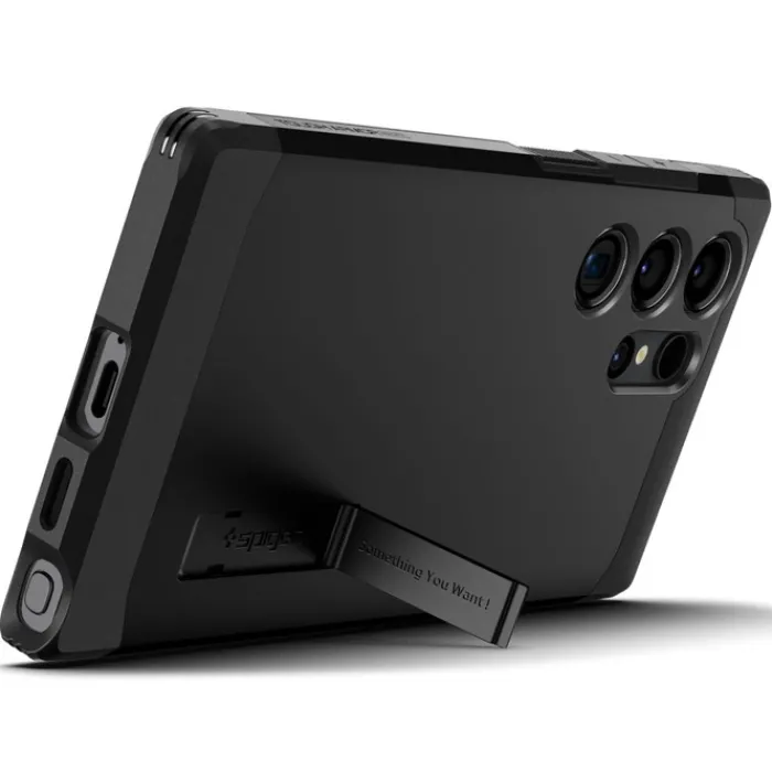 Spigen Samsung|Galaxy S24 Ultra-Etui Tough Armor Magsafe Samsung Galaxy S24 Ultra Black Case