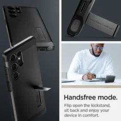Spigen Samsung|Galaxy S24 Ultra-Etui Tough Armor Magsafe Samsung Galaxy S24 Ultra Black Case