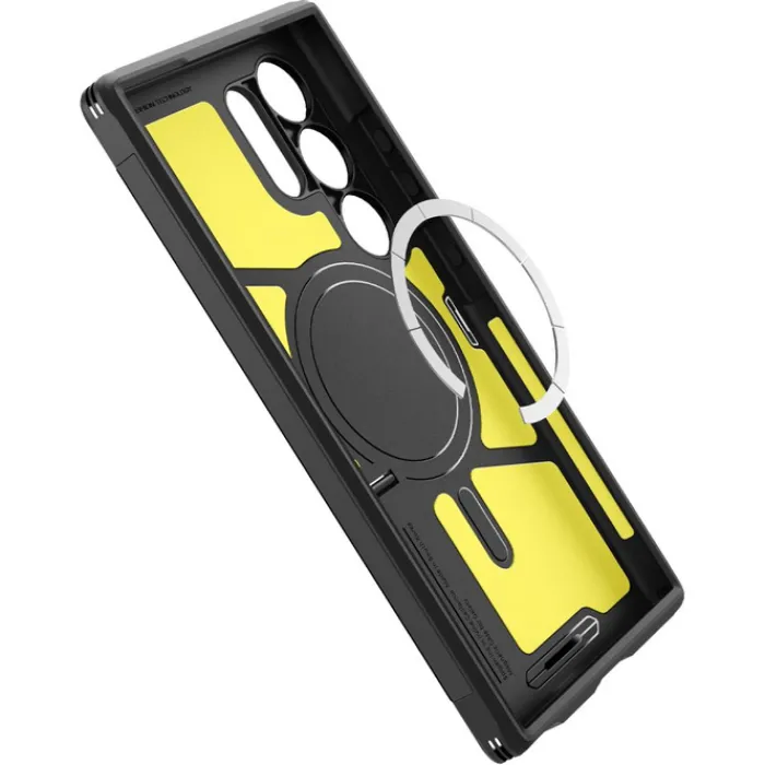 Spigen Samsung|Galaxy S24 Ultra-Etui Tough Armor Magsafe Samsung Galaxy S24 Ultra Black Case