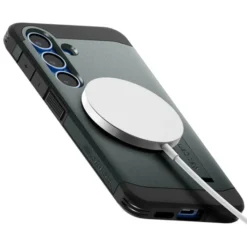 Spigen Samsung|Galaxy S25-Etui TOUGH ARMOR MAGSAFE GALAXY S25 ABYSS GREEN