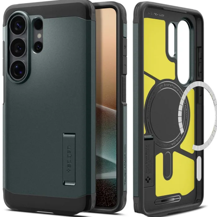 Spigen Samsung|Galaxy S26 Ultra-ETUI TOUGH ARMOR MAG SAMSUNG GALAXY S26 ULTRA MAGSAFE ABYSS GREEN