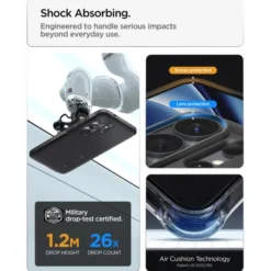 Spigen Samsung|Galaxy S26 Ultra-ETUI TOUGH ARMOR MAG SAMSUNG GALAXY S26 ULTRA MAGSAFE BLACK