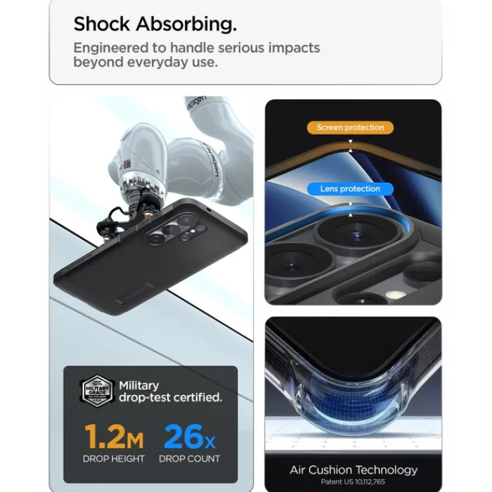Spigen Samsung|Galaxy S26 Ultra-ETUI TOUGH ARMOR MAG SAMSUNG GALAXY S26 ULTRA MAGSAFE BLACK