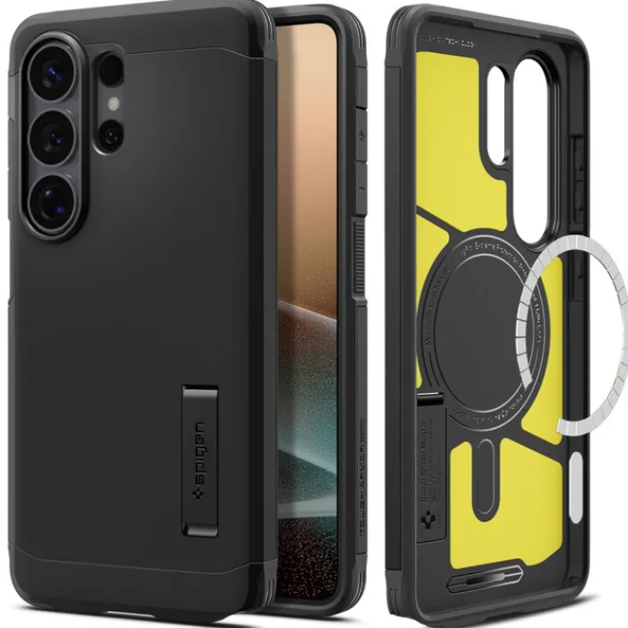Spigen Samsung|Galaxy S26 Ultra-ETUI TOUGH ARMOR MAG SAMSUNG GALAXY S26 ULTRA MAGSAFE BLACK
