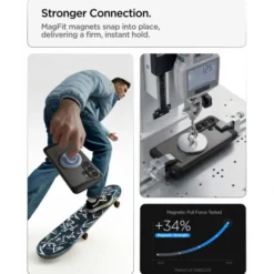 Spigen Samsung|Galaxy S26 Ultra-ETUI TOUGH ARMOR MAG SAMSUNG GALAXY S26 ULTRA MAGSAFE GUNMETAL