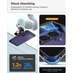 Spigen Samsung|Galaxy S26 Plus-ETUI TOUGH ARMOR MAG SAMSUNG GALAXY S26+ PLUS MAGSAFE ASH VIOLET